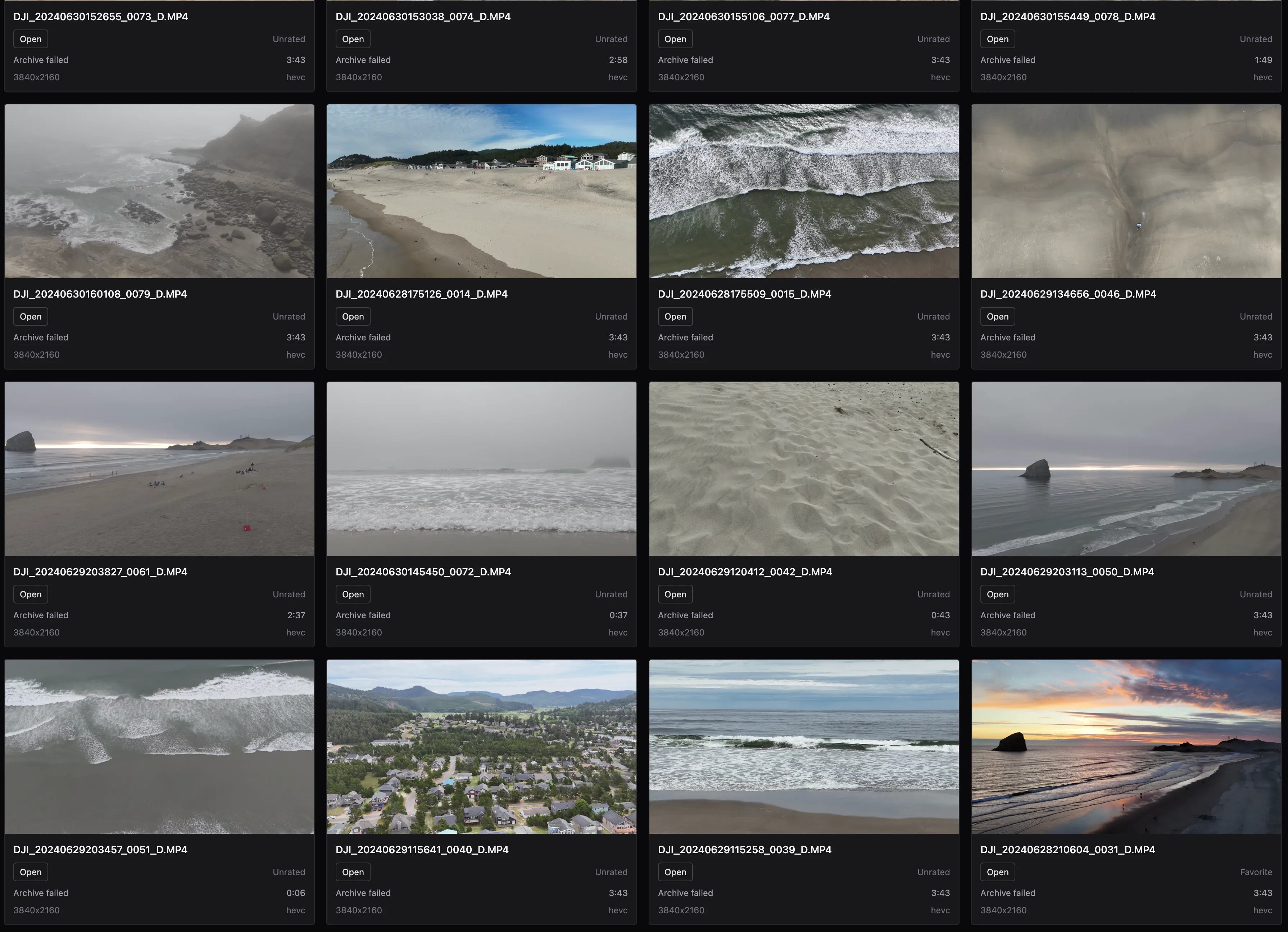 Drone Footage App
